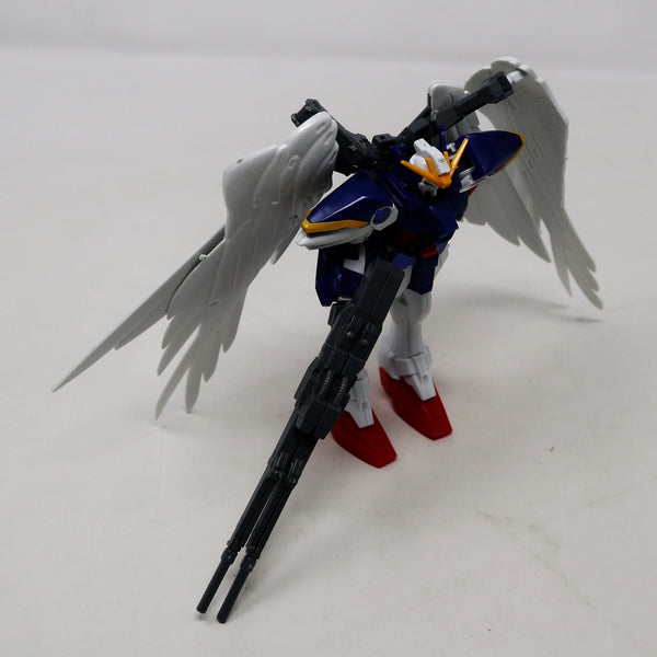 Vintage 1998 90s Bandai Endless Waltz W-Gundam Zero Custom Mobile Suit XXXG-00W0 Wing Gundam 0 1/100 Scale Model Kit Assembled Boxed Japan