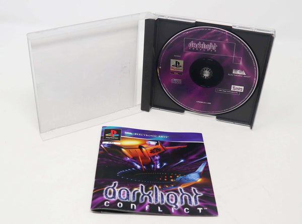 Vintage 1997 90s Playstation 1 PS1 Darklight Conflict Video Game Pal 1 Player