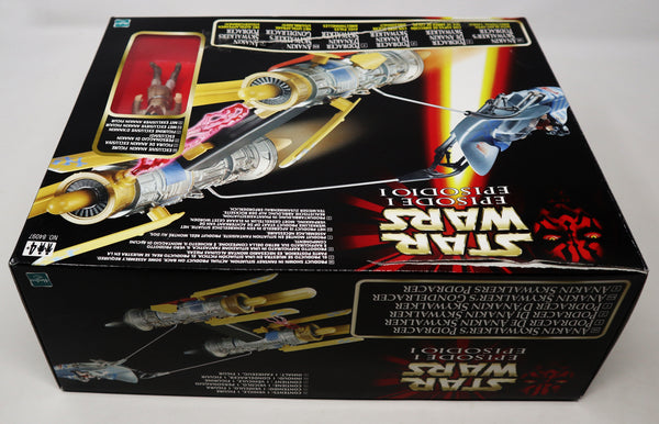 Vintage 1998 90s Hasbro Star Wars Episode I Anakin Skywalker's Podracer Vehicle + Exclusive Anakin Figure Boxed
