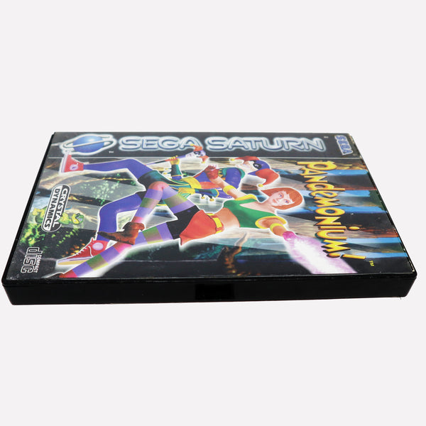 Vintage 1997 90s Sega Saturn Pandemonium! Video Game PAL French Secam 1 Player