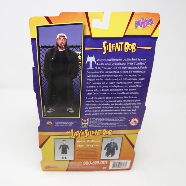 Vintage 1998 90s Big Blast Graphitti Designs View Askew's Talking Jay & Silent Bob Action Figure Carded MOC