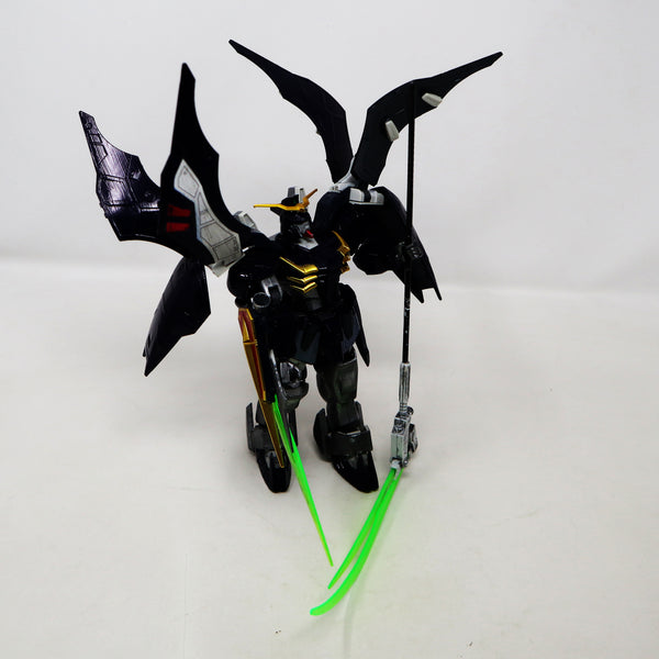 Vintage 1995 90s Bandai W-Gundam Wing Gundam Deathscythe Hell Mobile Suit XXXG-01D2 HG 1/100 Scale Action Figure Model Kit Assembled Boxed Japan