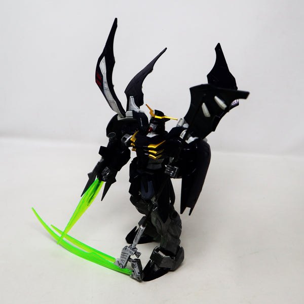 Vintage 1995 90s Bandai W-Gundam Wing Gundam Deathscythe Hell Mobile Suit XXXG-01D2 HG 1/100 Scale Action Figure Model Kit Assembled Boxed Japan