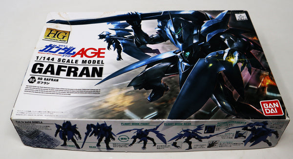 Vintage 2011 Bandai HG Gundam AGE Mobile Suit Gundam Gafran 1/144 Scale Model Kit Unassembled Boxed Japan