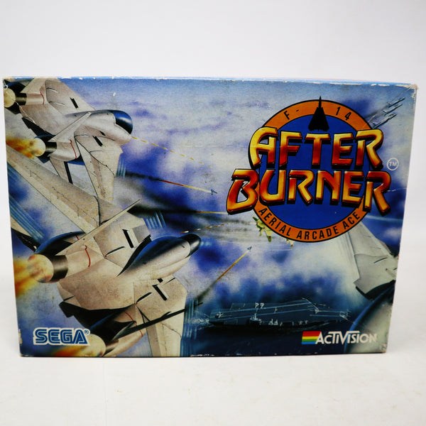 Vintage 1988 80s Commodore 64 C64 CBM 64 Activision After Burner Arcade Cassette Tape Video Game Boxed Big Box Version Retro