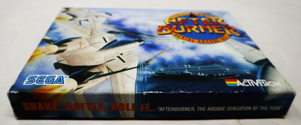Vintage 1988 80s Commodore 64 C64 CBM 64 Activision After Burner Arcade Cassette Tape Video Game Boxed Big Box Version Retro