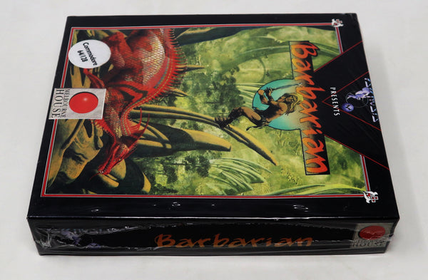 Vintage Commodore 64 C64 128 Psynosis Presents Barbarian Cassette Tape Video Game Sealed Rare
