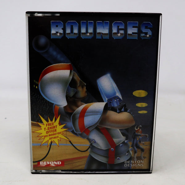 Vintage 1986 80s Commodore 64 C64 CBM 64 / 128 Bounces Cassette Tape Video Game Retro