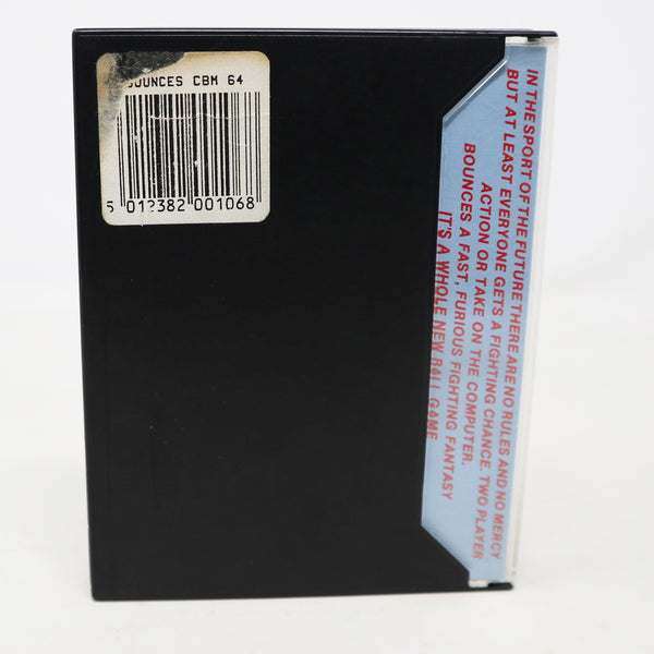 Vintage 1986 80s Commodore 64 C64 CBM 64 / 128 Bounces Cassette Tape Video Game Retro
