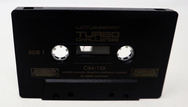 Vintage 1990 90s Commodore 64 C64 CBM 64 / 128 Lotus Esprit Turbo Challenge Cassette Tape Video Game Boxed