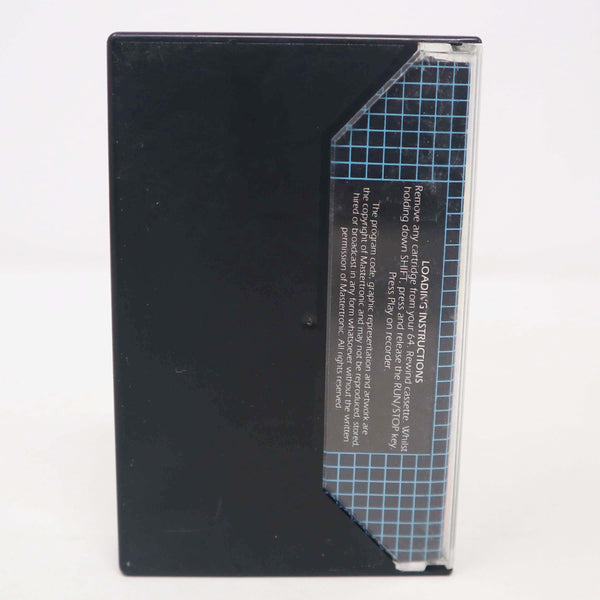 Vintage 1984 80s Commodore 64 C64 Orbitron Cassette Tape Video Game