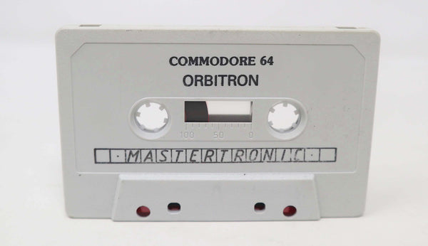 Vintage 1984 80s Commodore 64 C64 Orbitron Cassette Tape Video Game