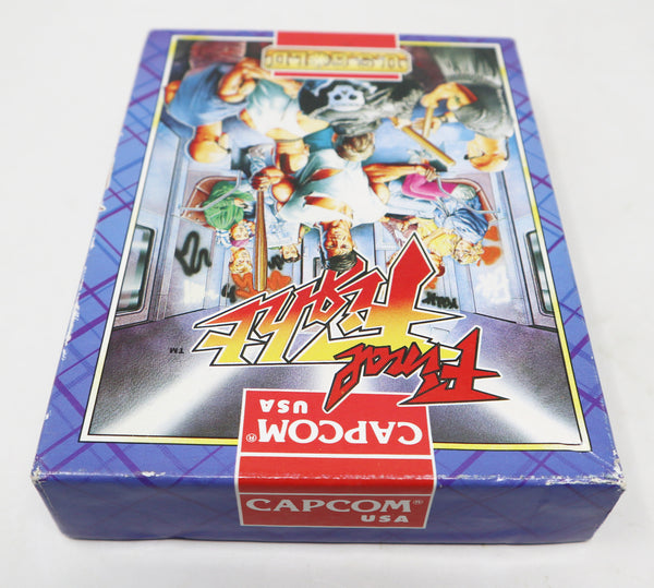 Vintage 1991 90s Commodore 64 C64 CBM 64 / 128 Capcom U.S. Gold Final Fight Cassette Tape Video Game Boxed Retro