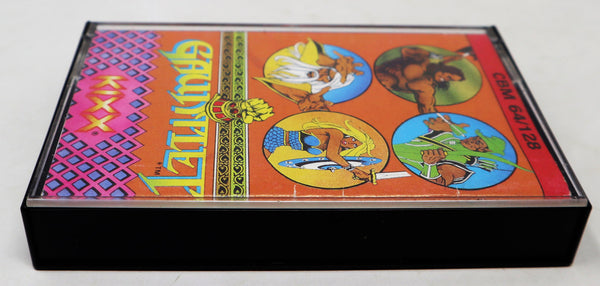 Vintage 1985 80s Commodore 64 C64 CBM 64 / 128 Gauntlet Cassette Tape Video Game Retro