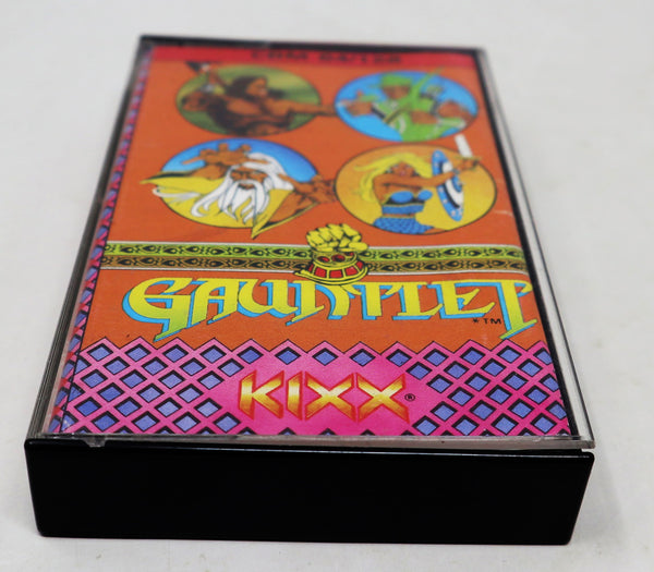Vintage 1985 80s Commodore 64 C64 CBM 64 / 128 Gauntlet Cassette Tape Video Game Retro