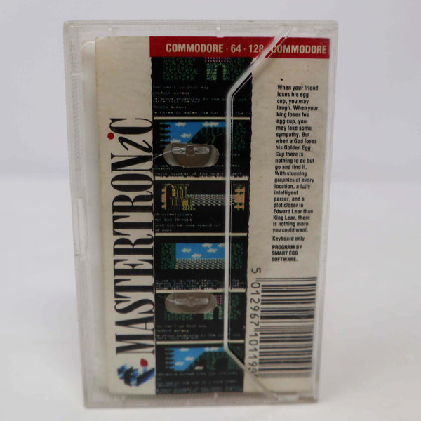 Vintage 1980s Commodore 64 C64 64 / 128 The Quest For The Golden Egg Cup Cassette Tape Video Game
