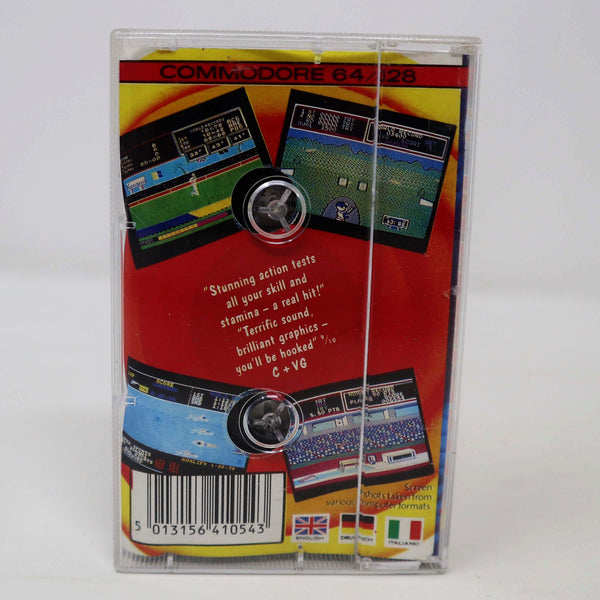 Vintage 1984 80s Commodore 64 C64 CBM 64 / 128 Hyper Sports Cassette Tape Video Game