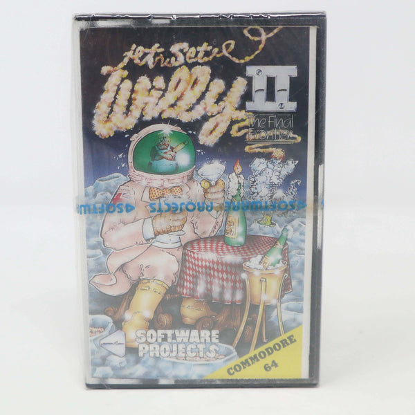 Vintage 1983 80s Commodore 64 C64 Jet Set Willy II 2 The Final Frontier Cassette Tape Video Game Sealed Rare