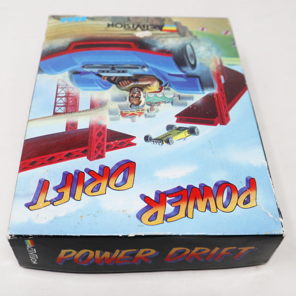 Vintage 1989 80s Commodore 64 C64 CBM 64 Activision Power Drift Cassette Tape Video Game Boxed Retro