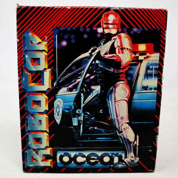 Vintage 1988 80s Commodore 64 C64 CBM 64 / 128 Ocean RoboCop Robocop Cassette Tape Video Game Boxed Retro
