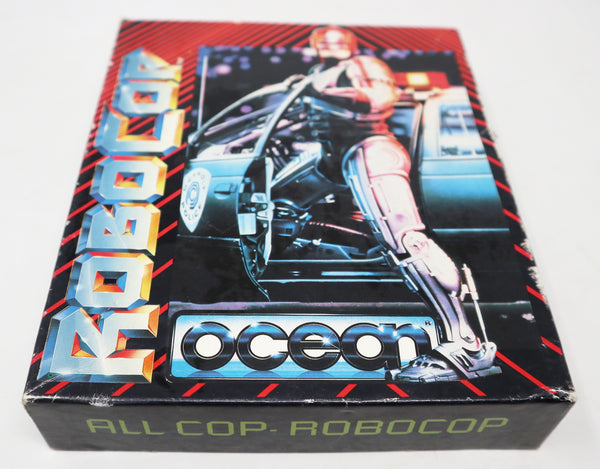 Vintage 1988 80s Commodore 64 C64 CBM 64 / 128 Ocean RoboCop Robocop Cassette Tape Video Game Boxed Retro