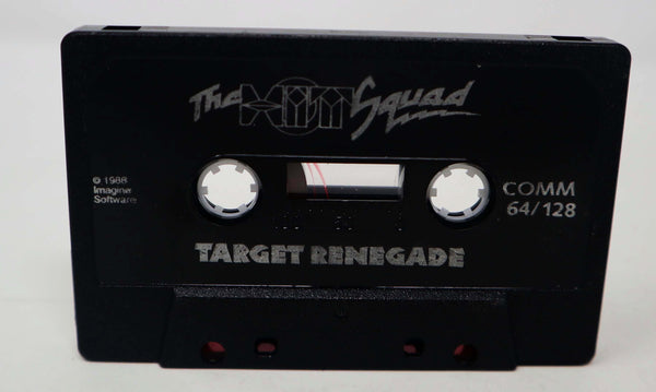 Vintage 1984 80s Commodore 64 C64 CBM 64 / 128 Target Renegade Cassette Tape Video Game