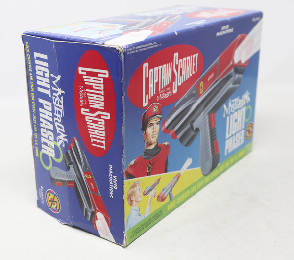 Vintage Vivid Imaginations Captain Scarlet And The Mysterons 51009 Light Phaser Voice Changer Boxed Gerry Anderson Retro