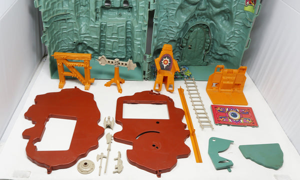 Vintage 1981 80s Mattel He-Man Masters Of The Universe MOTU Castle Grayskull Greyskull Fortress Playset Boxed Rare Retro