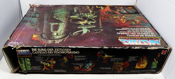 Vintage 1981 80s Mattel He-Man Masters Of The Universe MOTU Castle Grayskull Greyskull Fortress Playset Boxed Rare Retro