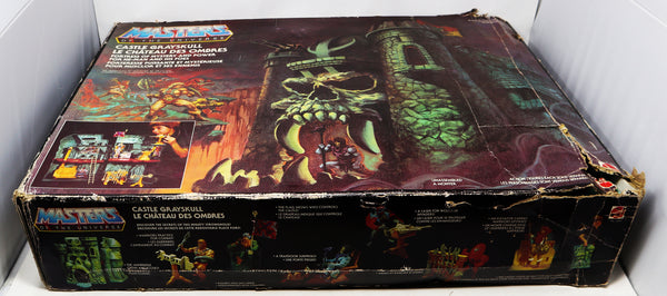 Vintage 1981 80s Mattel He-Man Masters Of The Universe MOTU Castle Grayskull Greyskull Fortress Playset Boxed Rare Retro