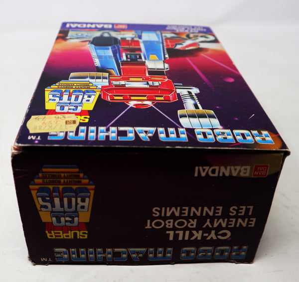 Vintage 1985 80s Bandai Super Gobots (Go Bots) Robo Machine Cy-Kill Enemy Robot Boxed RetroRare