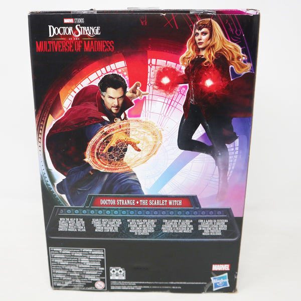 2022 Marvel Studios Titan Hero Series Doctor Strange & The Scarlet Witch 11.5" Figures Boxed Sealed