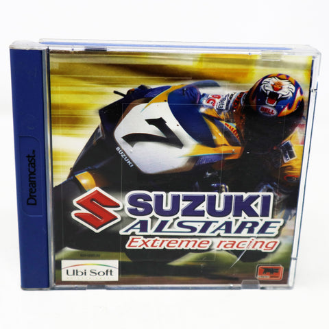 Vintage 1999 90s Sega Dreamcast Suzuki Alstare Extreme Racing Video Game Pal 1-2 Players Retro