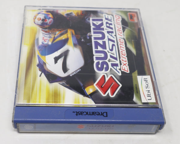 Vintage 1999 90s Sega Dreamcast Suzuki Alstare Extreme Racing Video Game Pal 1-2 Players Retro