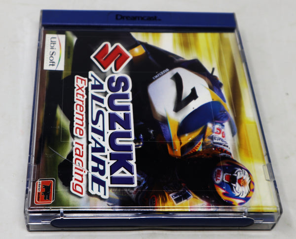 Vintage 1999 90s Sega Dreamcast Suzuki Alstare Extreme Racing Video Game Pal 1-2 Players Retro