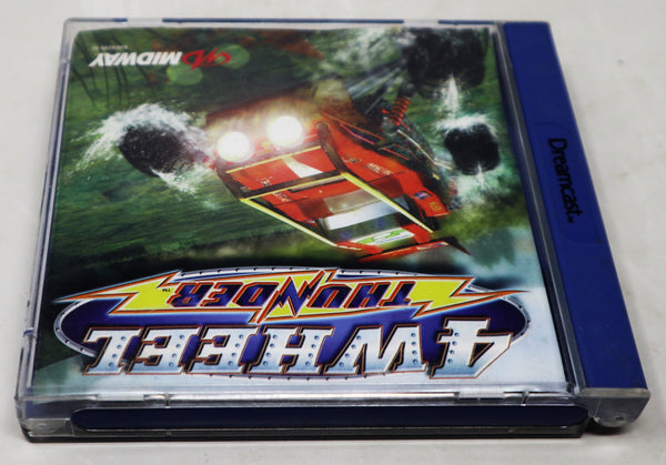 Vintage 2000 Sega Dreamcast 4 Wheel Thunder All Terrain Racing Video Game Pal 1-2 Players Retro