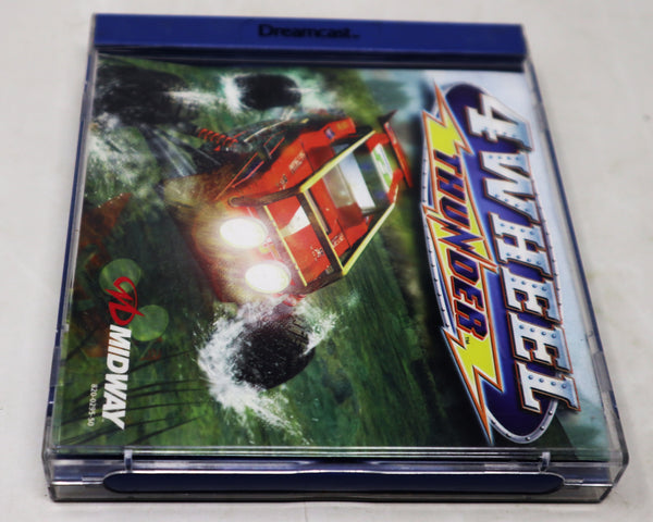 Vintage 2000 Sega Dreamcast 4 Wheel Thunder All Terrain Racing Video Game Pal 1-2 Players Retro
