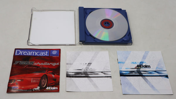 Vintage 2000 Sega Dreamcast F355 Challenge Passione Rossa Racing Video Game Pal 1-2 Players Retro