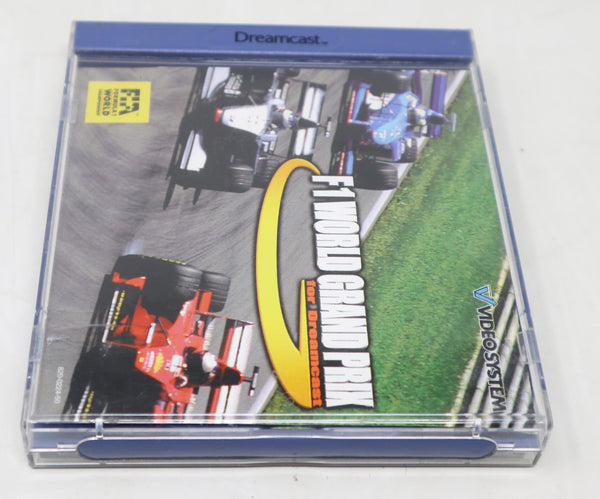 Vintage 1999 90s Sega Dreamcast F1 World Grand Prix Racing Video Game Pal Version 1-2 Players Retro