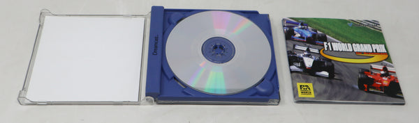 Vintage 1999 90s Sega Dreamcast F1 World Grand Prix Racing Video Game Pal Version 1-2 Players Retro