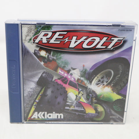 Vintage 1999 90s Sega Dreamcast Re-Volt Racing Video Game Pal Version 1-4 Players Retro