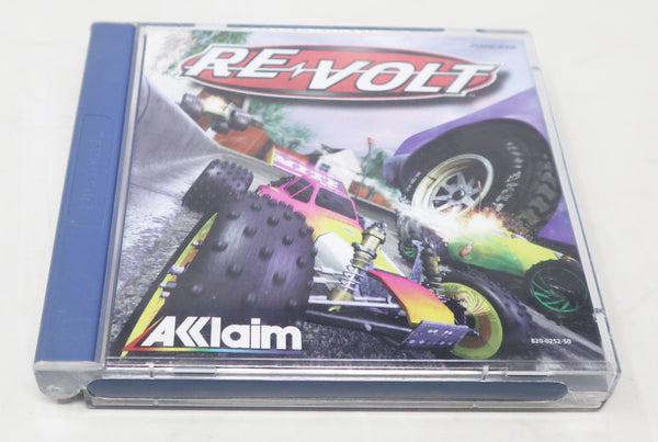 Vintage 1999 90s Sega Dreamcast Re-Volt Racing Video Game Pal Version 1-4 Players Retro