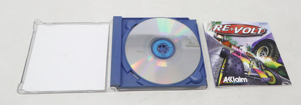 Vintage 1999 90s Sega Dreamcast Re-Volt Racing Video Game Pal Version 1-4 Players Retro