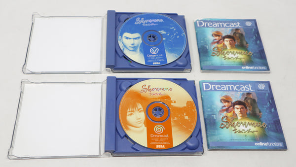 Vintage 2000 Sega Dreamcast Shenmue Video Game Complete Boxed Pal Version 1 Player Rare Retro