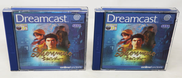 Vintage 2000 Sega Dreamcast Shenmue Video Game Complete Boxed Pal Version 1 Player Rare Retro