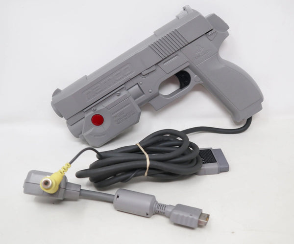 Vintage 1996 90s Sony Playstation PS1 Namco G-Con45 Light Gun Controller Pal Boxed SLEH-00007 Retro Gaming