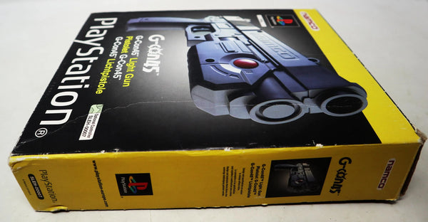 Vintage 1996 90s Sony Playstation PS1 Namco G-Con45 Light Gun Controller Pal Boxed SLEH-00007 Retro Gaming