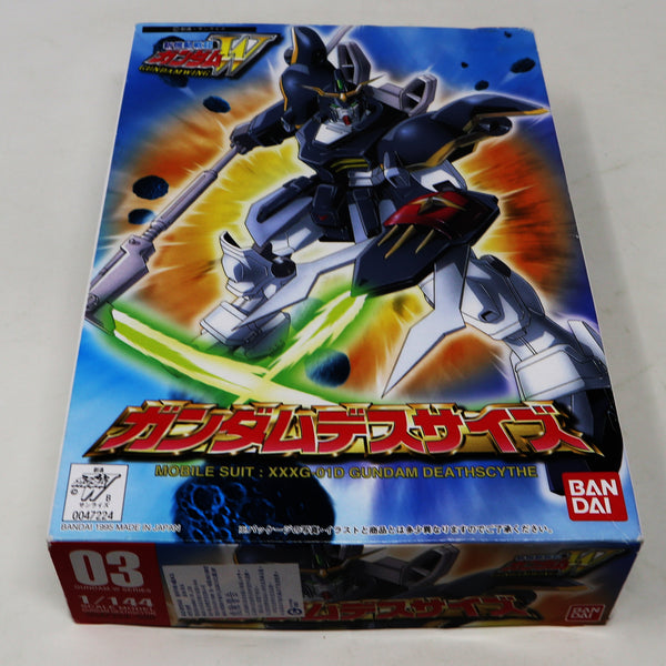 Vintage Bandai Gundam Wing Mobile Suit XXXG-01D Gundam Deathscythe 1/144 Scale Model Kit Assembled Boxed Japan