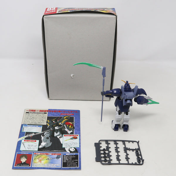 Vintage Bandai Gundam Wing Mobile Suit XXXG-01D Gundam Deathscythe 1/144 Scale Model Kit Assembled Boxed Japan