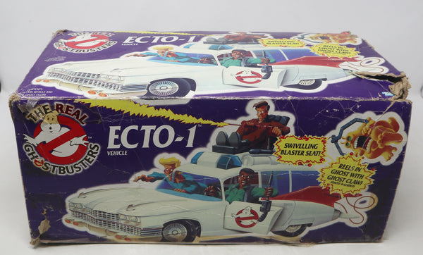 Vintage 1984 80s Kenner The Real Ghostbusters Ecto-1 Car Vehicle Boxed Mexico Retro